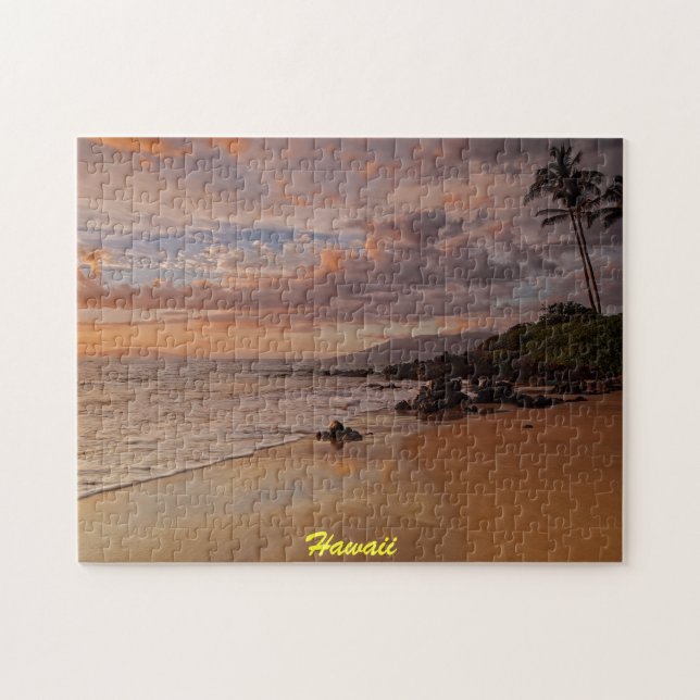 Maui solnedgångpussel pussel (Horisontell)