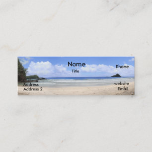Maui strand - Koki, Hana visitkort