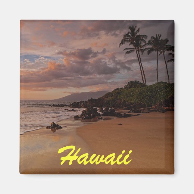 Maui Sunset Magnet (Framsidan)