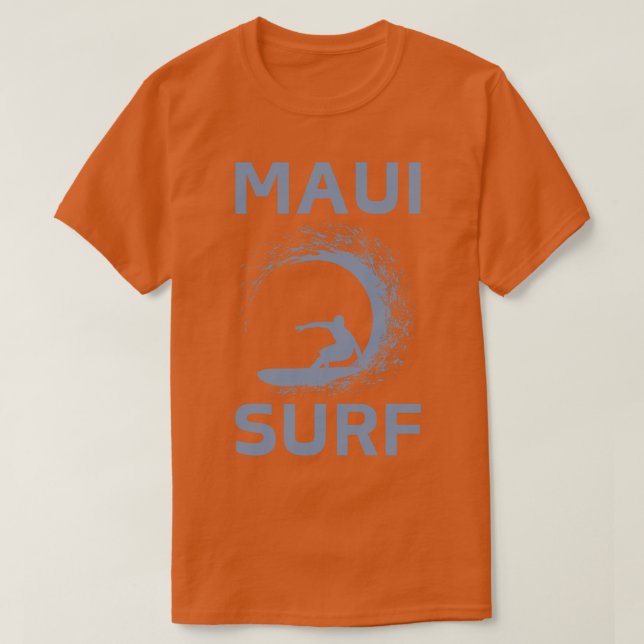 Maui Surfa Blue Hawaii TShirt T Shirt (Design framsida)