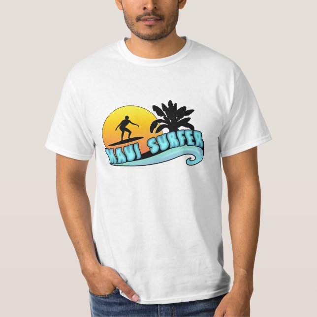 Maui surfare tee shirt (Framsida)
