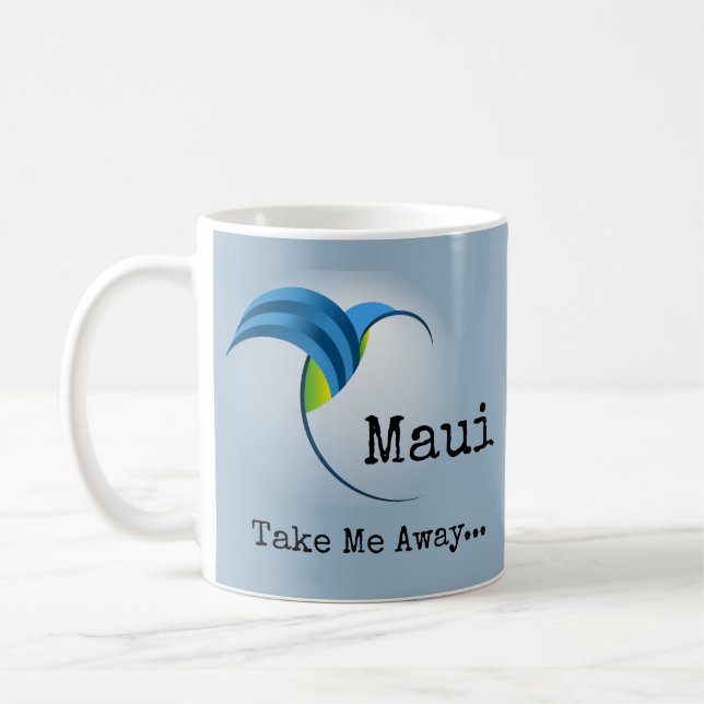 Maui tog mig bort.. kaffemugg (Vänster)
