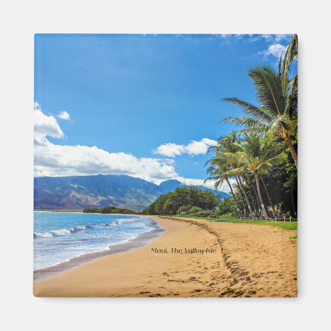 Maui, Valley Isle, Hawaii Magnet (Framsidan)