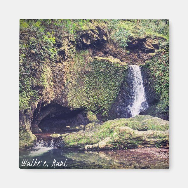 Maui Waterfalls Magnet (Framsidan)