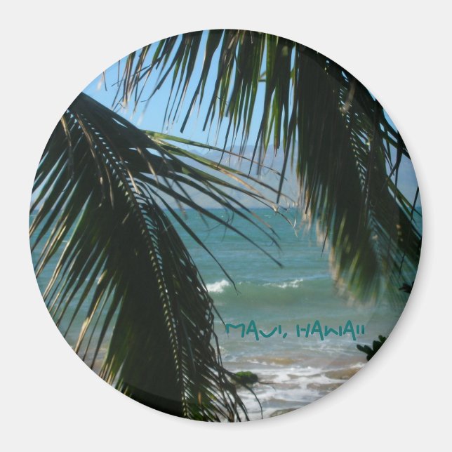 Mauis Tropical Beauty Magnet (Framsidan)