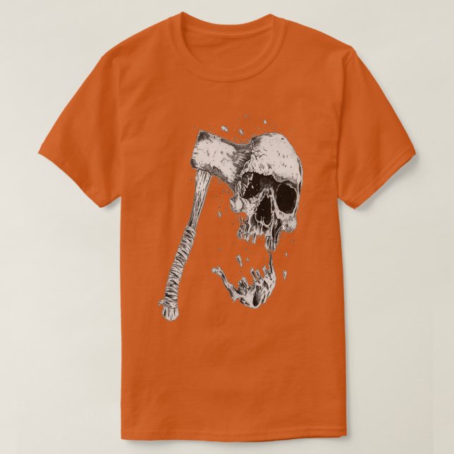 Maulat till döds med ett klassiskt TShirt T Shirt (Design framsida)