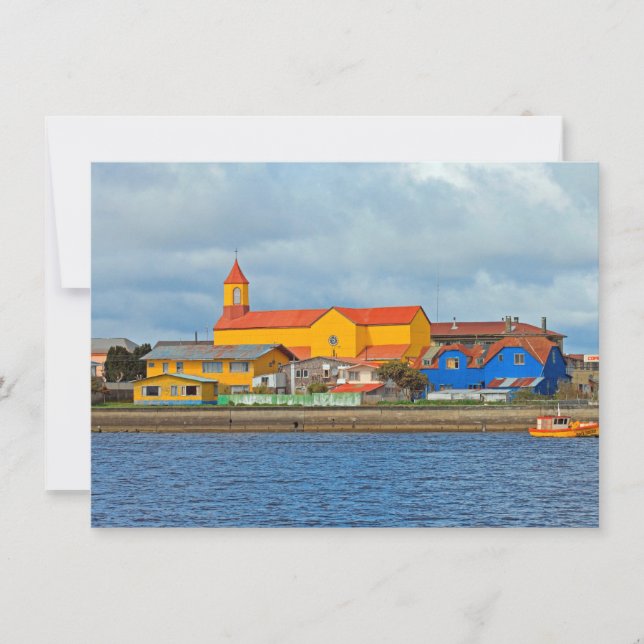 Maullin, Chile-kort (Framsida)