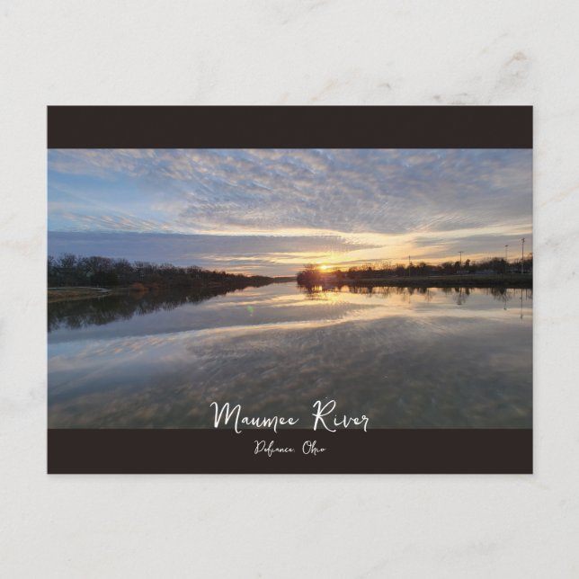 Maumee River Vykort (Framsida)
