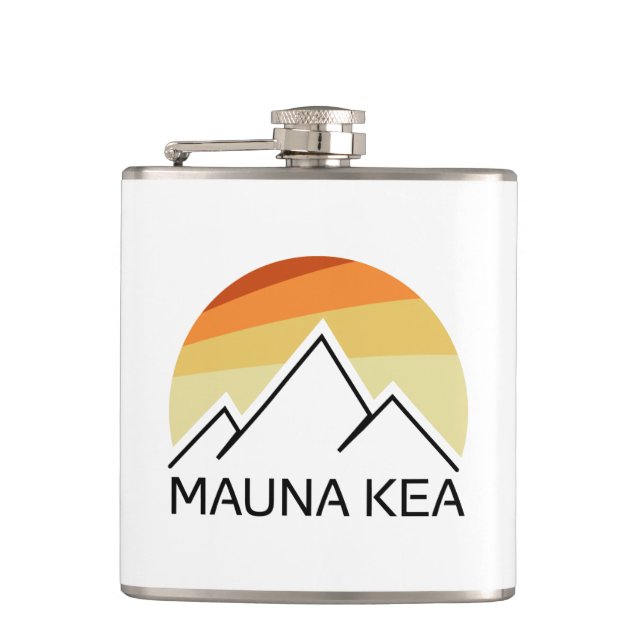 Mauna Kea Hawaii Retro Fickplunta (Framsidan)