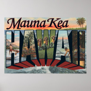 Mauna Kea, Hawaii - Stora Brev Scenes Poster