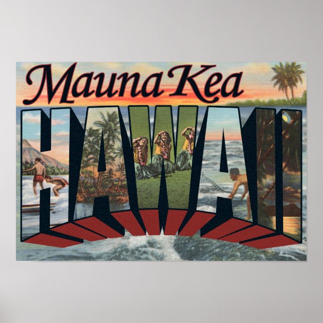 Mauna Kea, Hawaii - Stora Brev Scenes Poster (Framsidan)