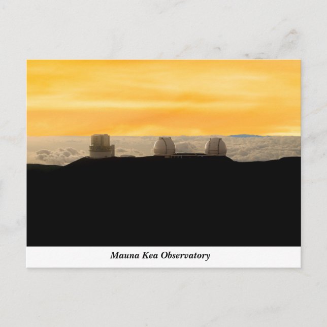 Mauna Kea Observatory Postcard Vykort (Framsida)