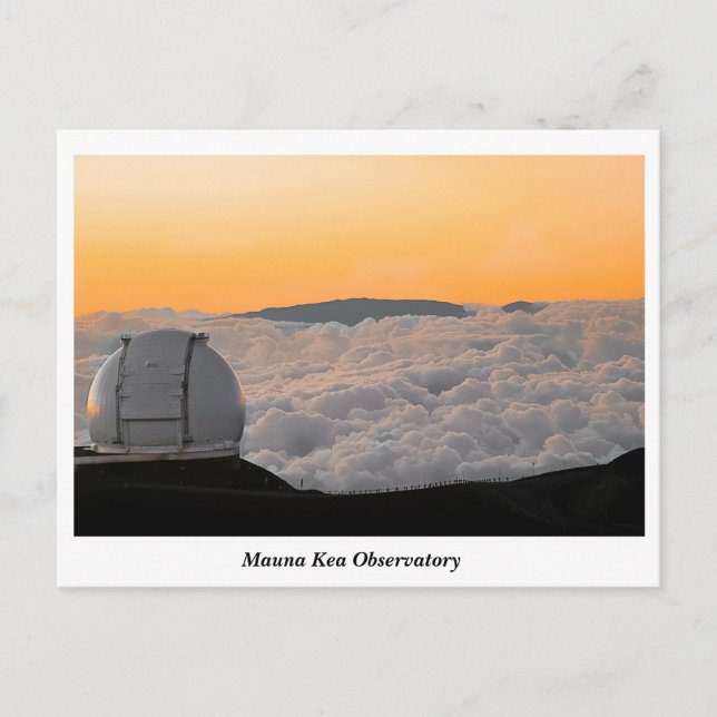 Mauna Kea Observatory Postcard Vykort (Framsida)