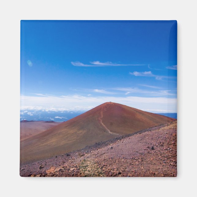 Mauna Kea Toppmöte Magnet (Framsidan)