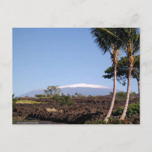 Mauna Kea-vykort, skyddat mot snö Vykort
