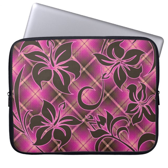 Mauna Loa Hawaiian Hibiscus Play Laptop Fodral (Framsidan)