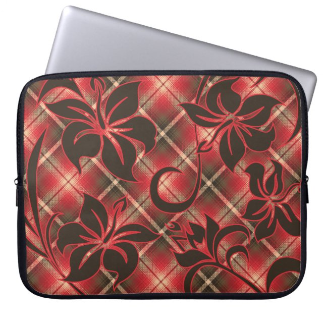 Mauna Loa Hawaiian Hibiscus Play Laptop Fodral (Framsidan)
