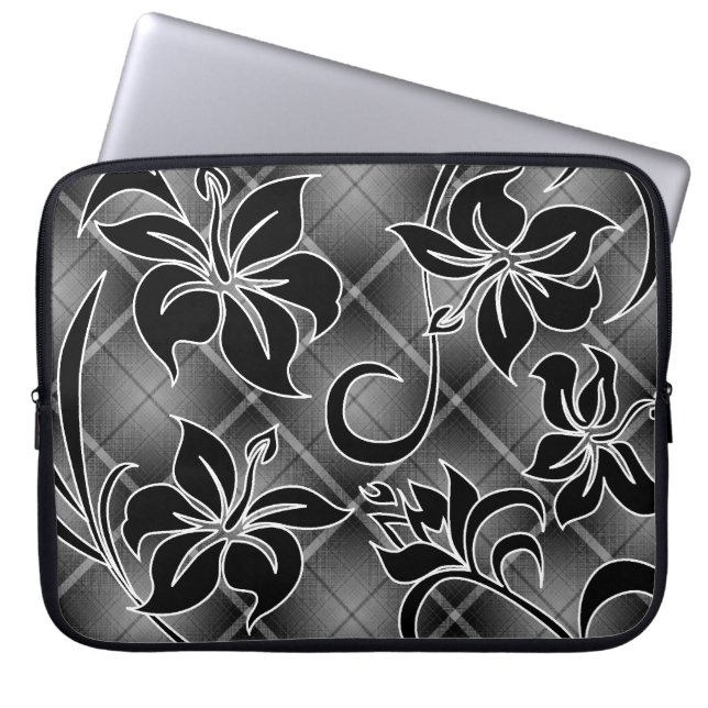 Mauna Loa Hawaiian Hibiscus Play Laptop Sleeve (Framsidan)