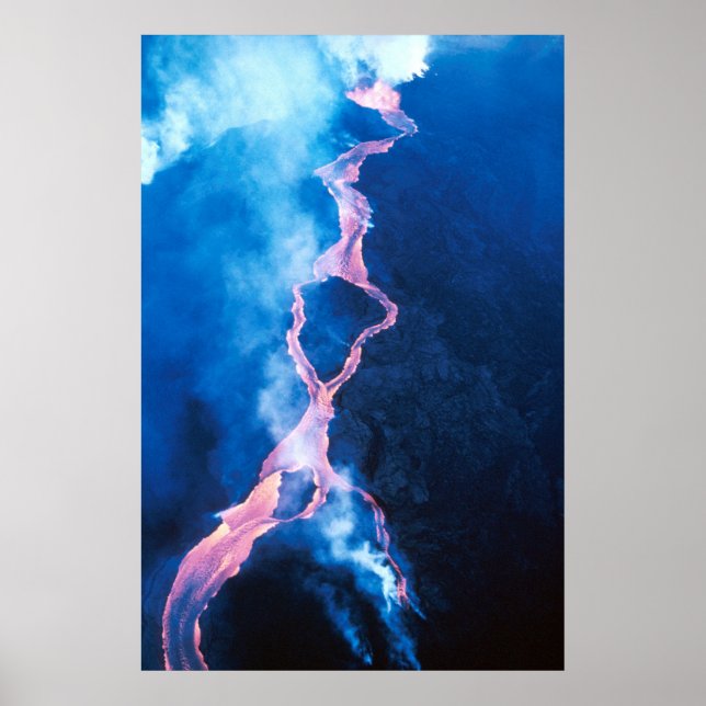 Mauna Loa Volcano Poster (Framsidan)