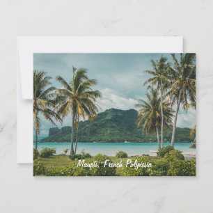 Maupti, Fransk Polynesien Vykort