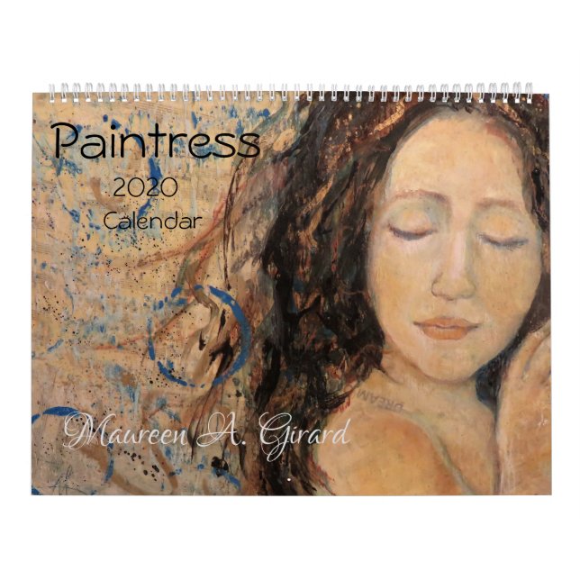 Maureen Girard Paintress 2020 kalender (Omslag)