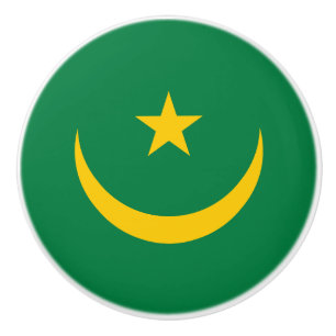 Mauretanias gamla flagga knopp