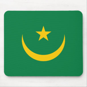 Mauretanias gamla flagga musmatta