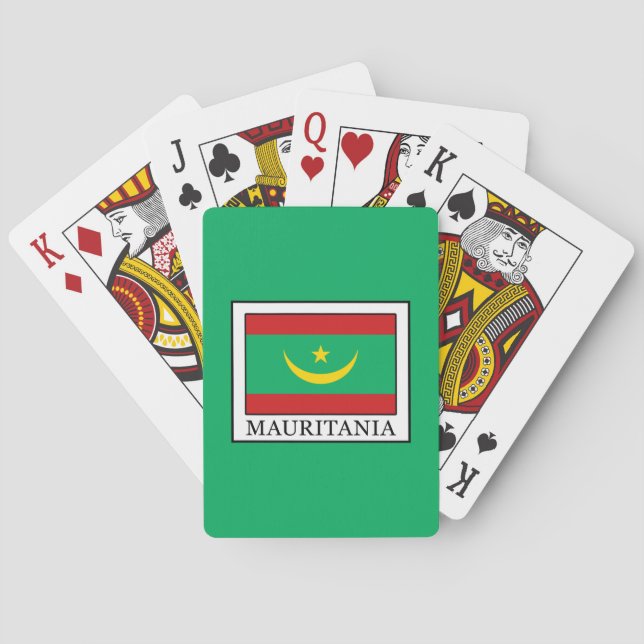 Mauretanien Casinokort (Baksidan)