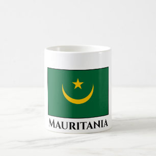 Mauretanien Flagga Kaffemugg