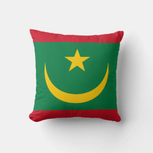 Mauretanien flagga kudde