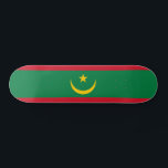 Mauretanien Flagga Mini Skateboard Bräda 18,5 Cm<br><div class="desc">Patriotisk flagga i Mauretanien.</div>