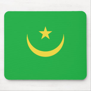 Mauretanien Flagga Mousepad Musmatta