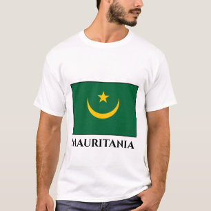 Mauretanien Flagga T Shirt