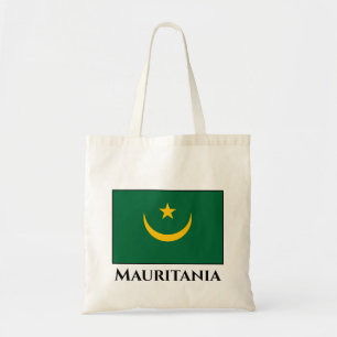 Mauretanien Flagga Tygkasse