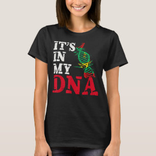Mauretanien i min danska mauretanska Flagga T Shirt
