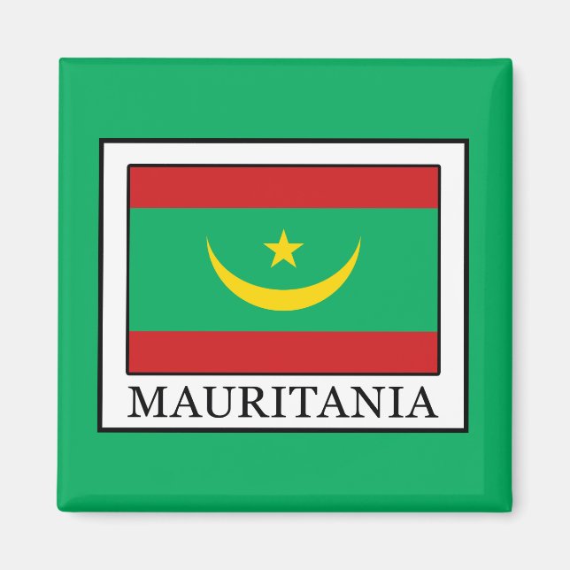 Mauretanien Magnet (Framsidan)