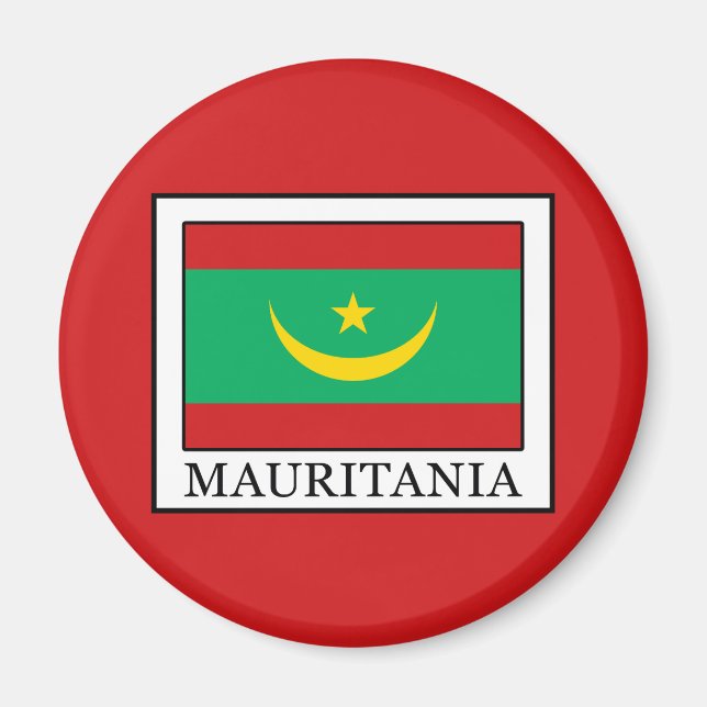 Mauretanien Magnet (Framsidan)