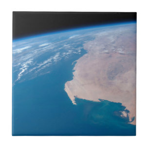 Mauretanien och Westerna Sahara utanför Afrikans K Kakelplatta