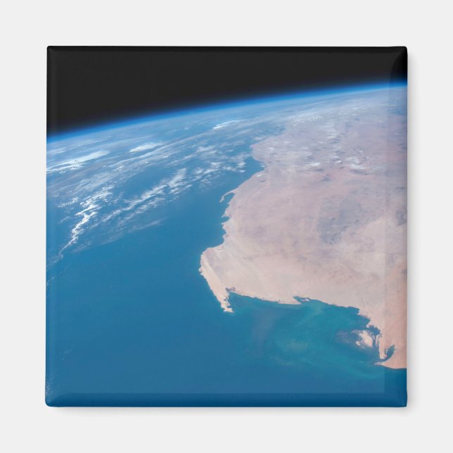 Mauretanien och Westerna Sahara utanför Afrikans K Magnet (Framsidan)