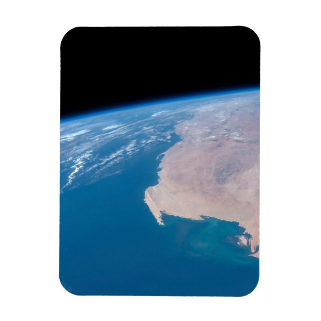 Mauretanien och Westerna Sahara utanför Afrikans K Magnet (Vertikal)