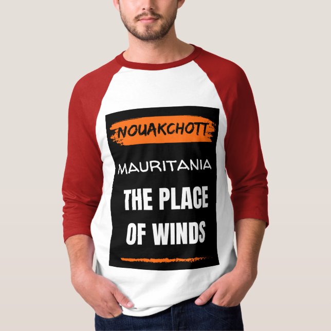 Mauretanien T Shirt (Framsida)