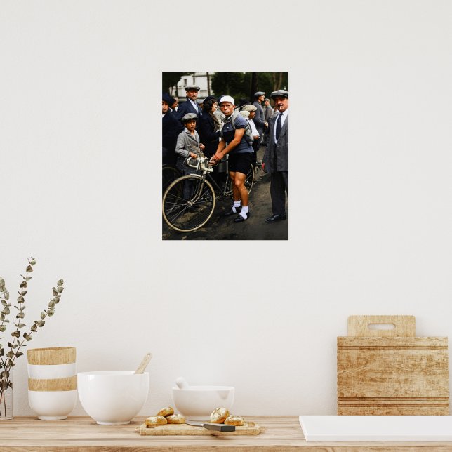 Maurice Archambaud The Dwarf Tour de Frankrike 193 Poster (Kök)