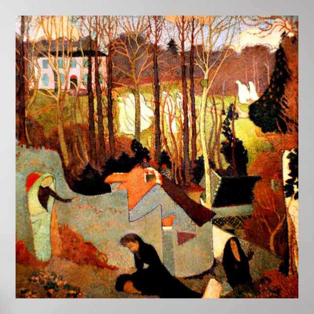 Maurice Denis - Påsk Mysteri, bra konsmålning Poster (Framsidan)