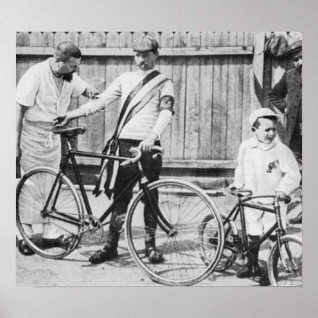 Maurice Garin 1903 Tour de France-vinnare Poster (Framsidan)