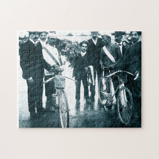 Maurice Garin First Tour de Frankrike Winner 1903 Pussel (Horisontell)