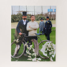 Maurice Garin Vinnare Paris-Roubaix 1898 Färg Redu