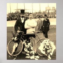 Maurice Garin Winner Paris-Roubaix 1898 Färg Redu Poster