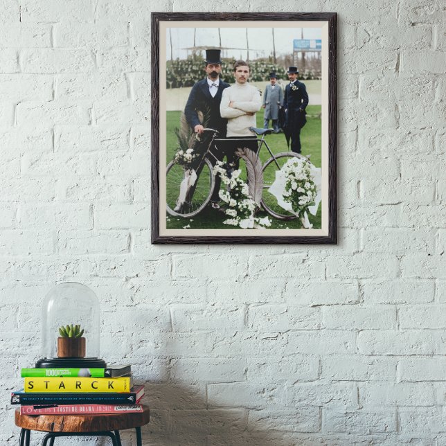 Maurice Garin Winner Paris-Roubaix 1898 Färg Redu Poster (Skapare uppladdad)
