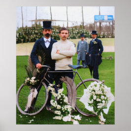 Maurice Garin Winner Paris-Roubaix 1898 Färg Redu Poster