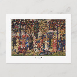 Maurice Prendergast #16 - Finkonst Postkort Vykort
